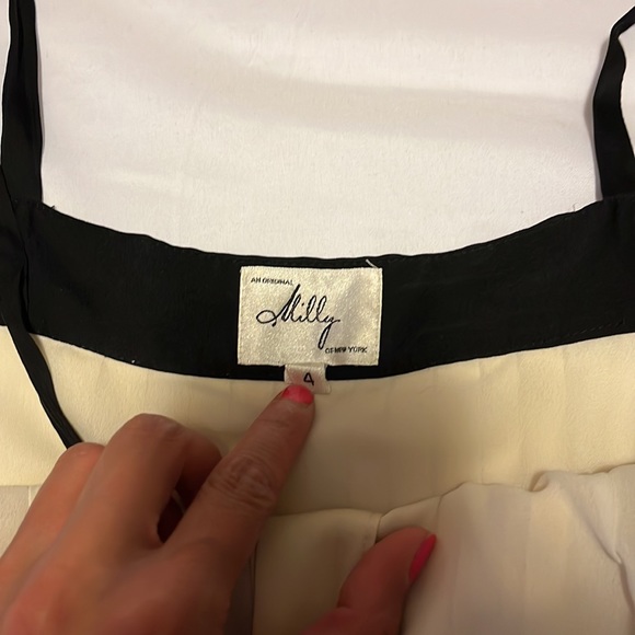 Milly ivory silk dress - Picture 3 of 10